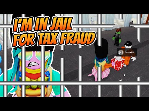 I'm giving gifts to people in Roblox jail and they're beating me up