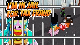 I'm giving gifts to people in Roblox jail and they're beating me up