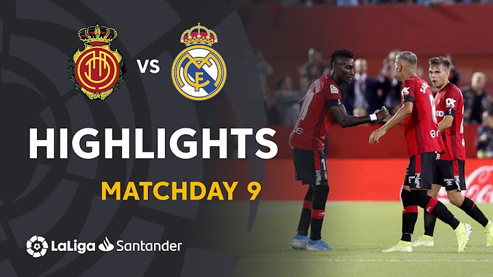Highlights RCD Mallorca vs Real Madrid (0-0)