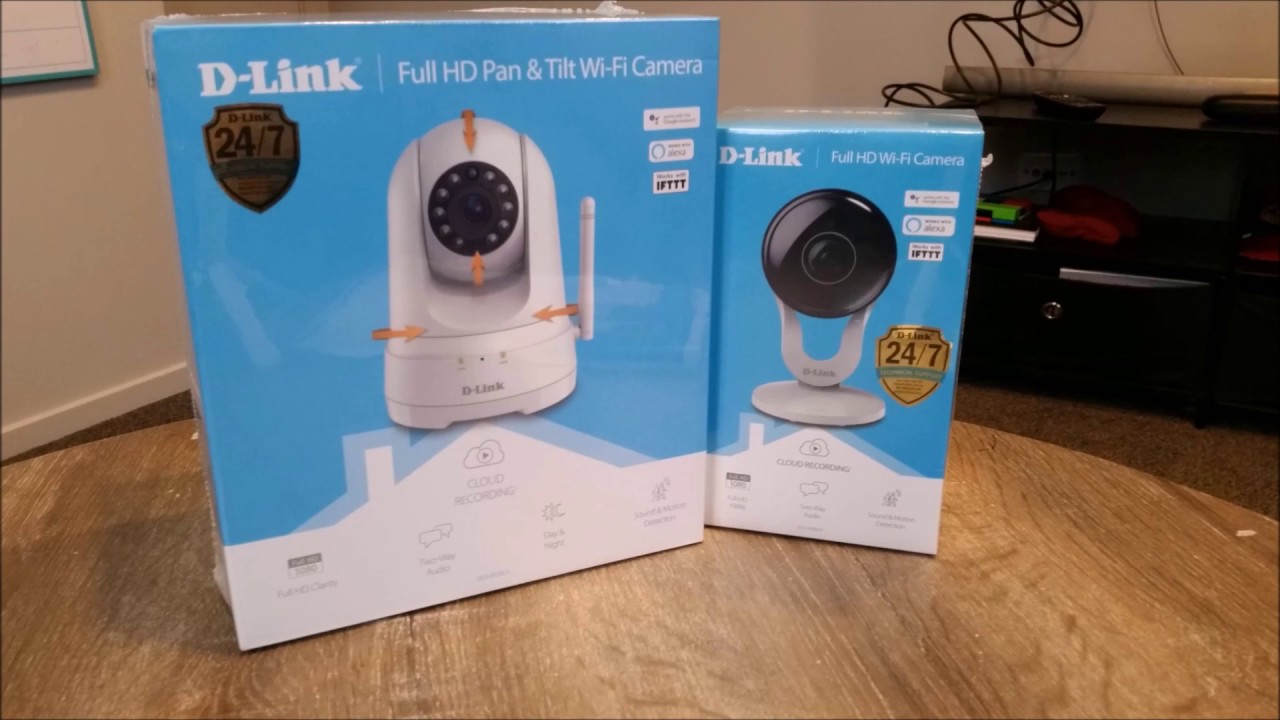 d link hd pan and tilt wifi camera