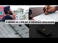 A week in the Life of a Graphics Designer | Logo design project(From start to finish).