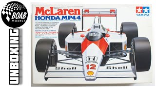 Unboxing - McLaren Honda Mp4/4 - 1/20 by Tamiya - Perfect parts