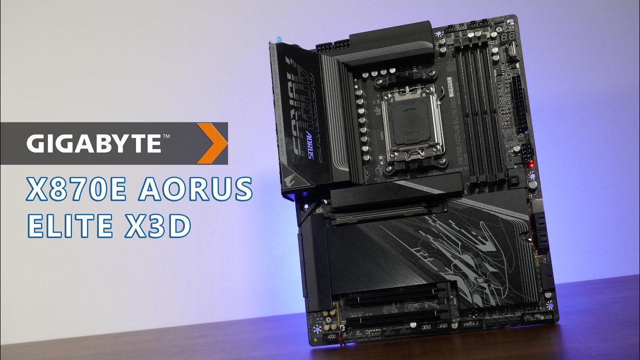 A new wave of AM5 refresh mobos are upon us! Gigabyte X870E AORUS 