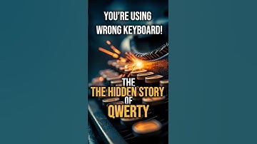 You’re Using the Wrong Keyboard! - The Hidden Story of QWERTY #QWERTY #KeyboardHistory #HiddenFacts