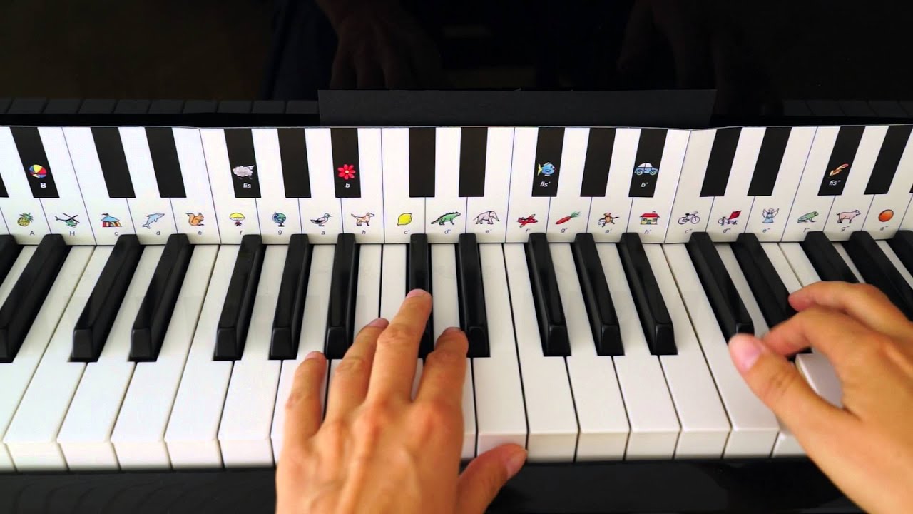 Lær at klaver: Fire strømper uden fod - YouTube