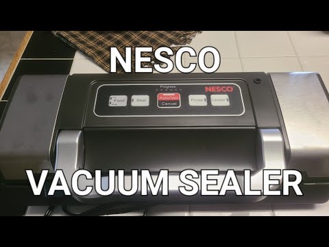 NESCO AMERICAN HARVEST VS-12 Deluxe Vacuum Sealer 