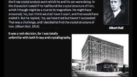 Bill David: Powder Diffraction - by Decades