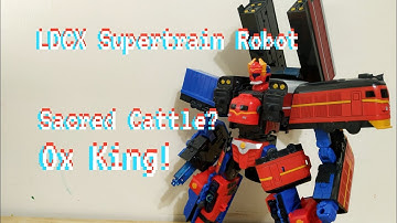 LDCX Supertrain Robot Sacred Cattle Ox King by Ling Dong