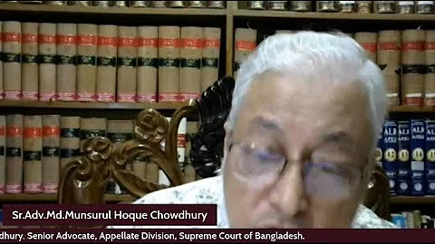 Discussion of Mr. Mansurul Haque Chowdhury. Senior...