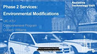 UIC ATU Phase 2 Services: Environmental Modifications Profile