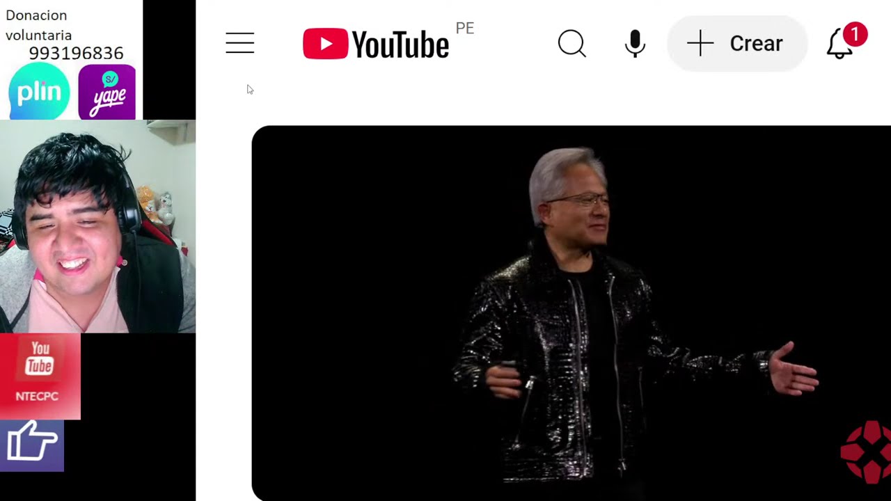 CES 2025 NVIDIA AQUI NO TE MENTIMOS  PCGAMING PERU-WILSON LIMA HARDWARE EN VIVO HABLEMOS SOBREPCS