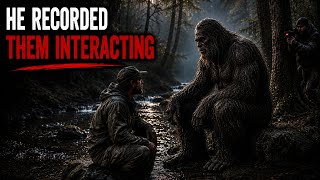 He Video Recorded Sasquatch Interacting With A Human In Broad  Daylight   HD 1080p