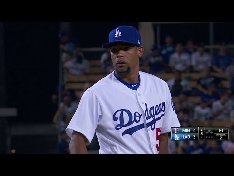 MIN@LAD: Paredes retires Castro in his MLB debut