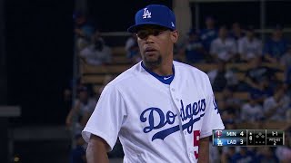 MIN@LAD: Paredes retires Castro in his MLB debut