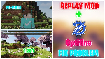 How To Play Reply Mod In Optifine 1.20.1 || Working Tricks 🔥