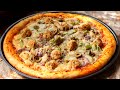 Meat ball pizza recipe | chicken meat ball pizza recipe
