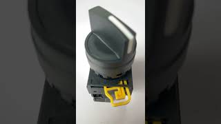 22mm 1NC 2 position rotary switch IP65 head