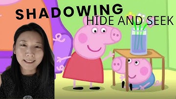 155.Learn Chinese with Peppa Pig: Hide and Seek | Comprehensible Input for Beginners (HSK2--4)