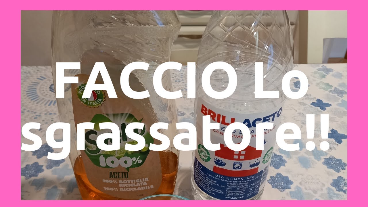 PULISCO TUTTO CON UN SOLO PRODOTTO..FATTO DA ME😱😁👍