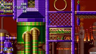 Oil Ocean Zone from Sonic Mania but with Sandopolis Zone and Sonic 1 music