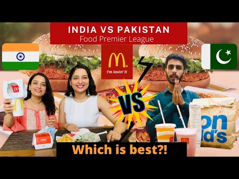 McDonald's – India vs Pakistan | WHICH IS BEST ? | Menu & Cost | Sisters vs Globe