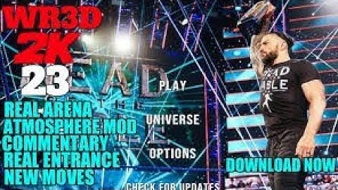 RELEASED __ WR3D 2K23 MOD __ REAL ENTRANCES __ FOR HIGH _ LOW DEVICES __ LINK IN DESCRIPTION