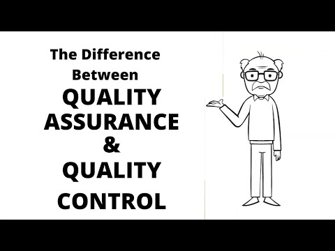 Video: Ano ang quality assurance vs quality control?
