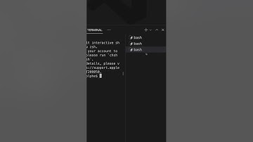STOP USING the WRONG TERMINALS!!!