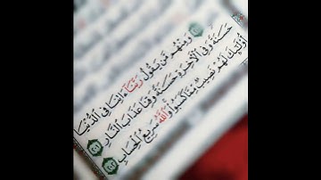 من سورة البقرة (ربنا آتنا في الدنيا حسنة وفي الآخرة حسنة) للقارئ الشيخ سعد الغامدي