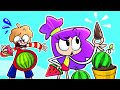 Watermelon is Growing in My Tummy Song 🍉 Funny English for Kids!