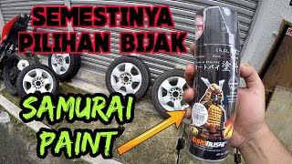 CAT SPORTRIM KANCIL DENGAN SAMURAI PAINT - PART 4