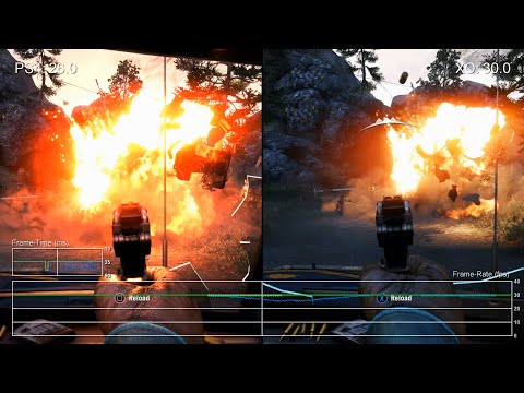 Far Cry 4: PS4 vs Xbox One Frame-Rate Test