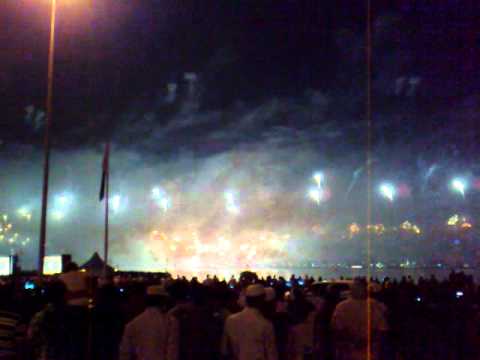 Fireworks Qatar National Day 2010