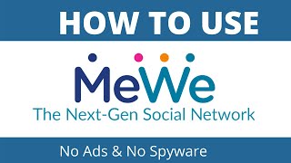 How To Use MeWe Tutorial | Facebook Alternative 2021 screenshot 3