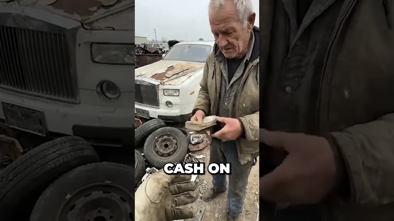 Craziest Things Found In Car Junkyards Ever #shorts