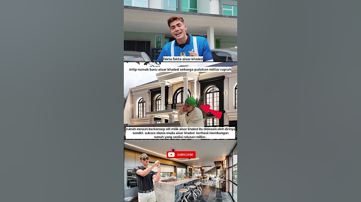 wow segini harga rumah aisar khaled #aisarkhaled #shortsviral #trending