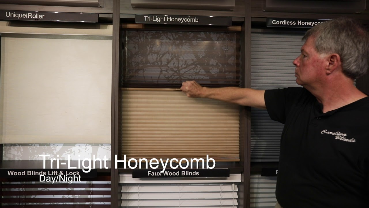 TriLight Honeycomb Cordless Shades and go from Day to Night