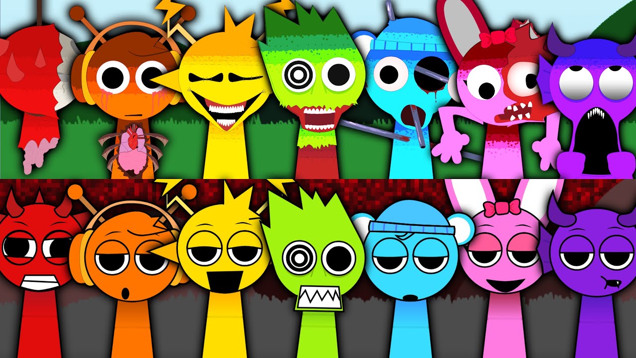 Retake Sprunki ROLES SWAP But PHASES Swapped