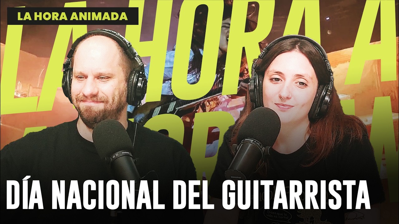 DÍA NACIONAL DEL GUITARRISTA + EL ROCK DEL LOLLA 2026 | PROGRAMA COMPLETO de LA HORA ANIMADA