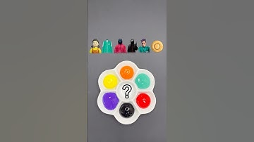 Squid Game Color Mixing (Part 2) #squidgame3 #squidgame #colormixing #satisfying #asmr