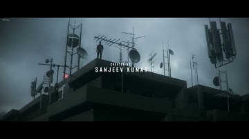 Surreal Dystopian Building Cinematic – Blender & Unreal Engine 5!