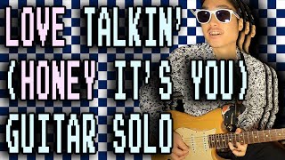 【TAB】Love Talkin Honey It&#39;s You (Tatsuro Yamashita) Guitar Solo Cover/Tutorial [Japanese City Pop]
