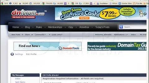 SEO, Profile backlinks in forum