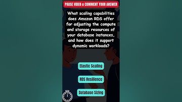 AWS RDS Scaling Capabilities | Database Scalability in AWS | AWS Q&A