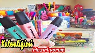 Kalemli̇ği̇mde Ne Var? Okula Dönüş Kalemli̇ği̇mi̇ Hazirliyorum Back To School 2019