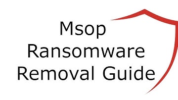 Msop Virus File Ransomware Removal Guide