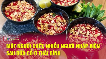 Một người chết, nhiều người nhập viện sau bữa cỗ ở Thái Bình