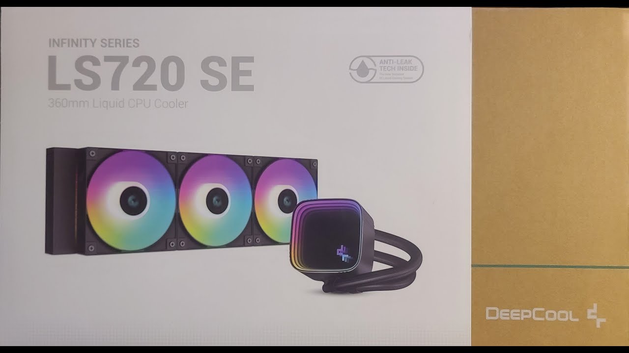 DeepCool LS720 SE 360mm ARGB AIO Preview - YouTube