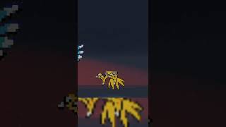 Pixel Art Zapdos - Minecraft #shorts