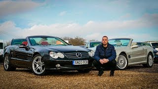 I BOUGHT 2 MERCEDES SL'S! (55 AMG & 500)